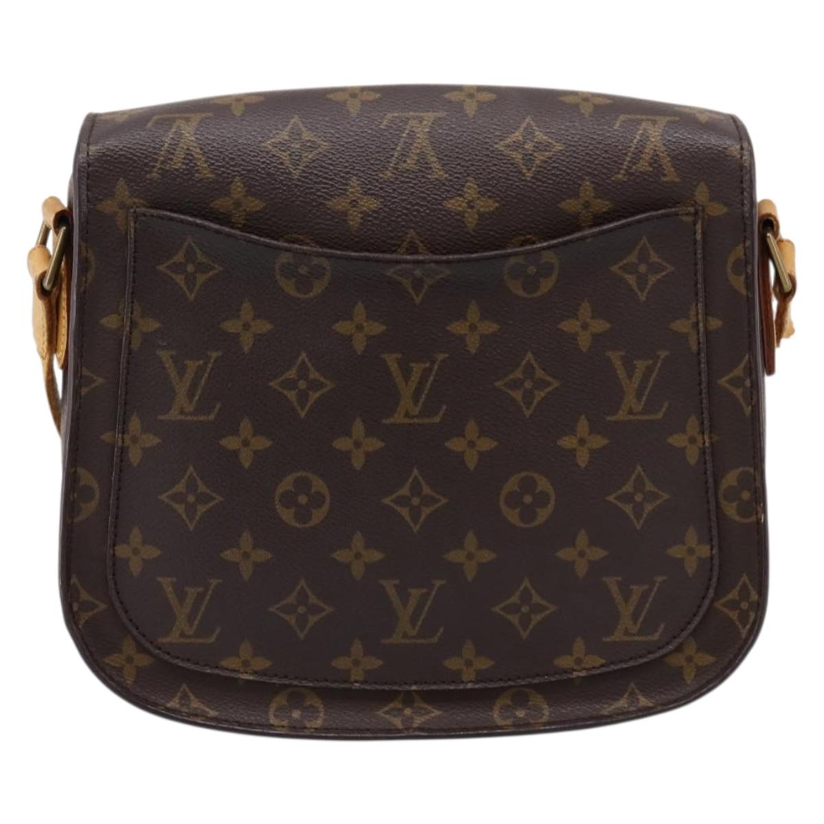 LOUIS VUITTON Monogram Saint Cloud GM Shoulder Bag M51242 LV Auth ka6274
