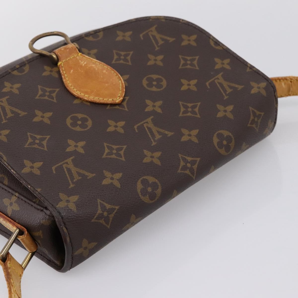 LOUIS VUITTON Monogram Saint Cloud GM Shoulder Bag M51242 LV Auth ka6274