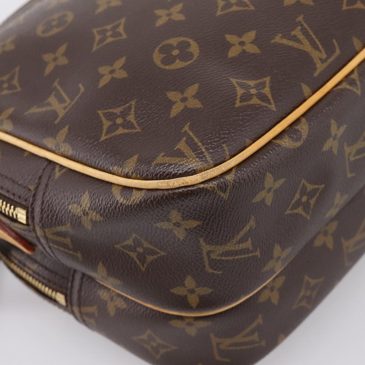LOUIS VUITTON Monogram Reporter PM Shoulder Bag M45254 LV Auth ka6276V