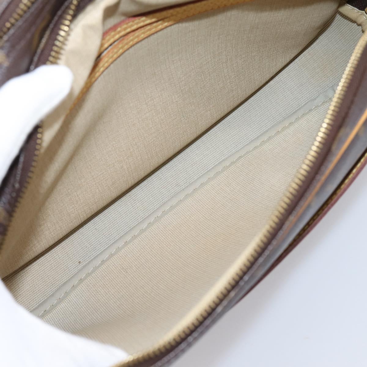 LOUIS VUITTON Monogram Reporter PM Shoulder Bag M45254 LV Auth ka6276V