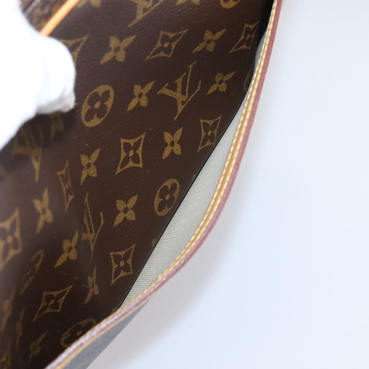 LOUIS VUITTON Monogram Reporter PM Shoulder Bag M45254 LV Auth ka6276V