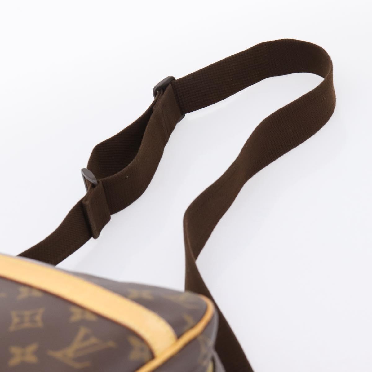 LOUIS VUITTON Monogram Reporter PM Shoulder Bag M45254 LV Auth ka6276V
