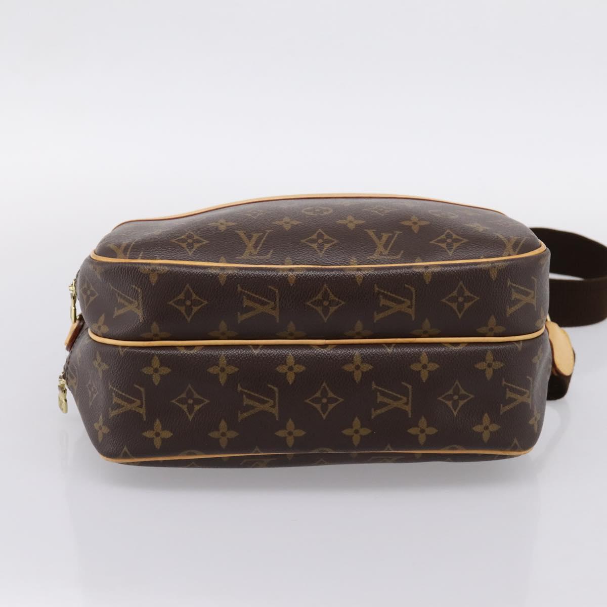 LOUIS VUITTON Monogram Reporter PM Shoulder Bag M45254 LV Auth ka6276V