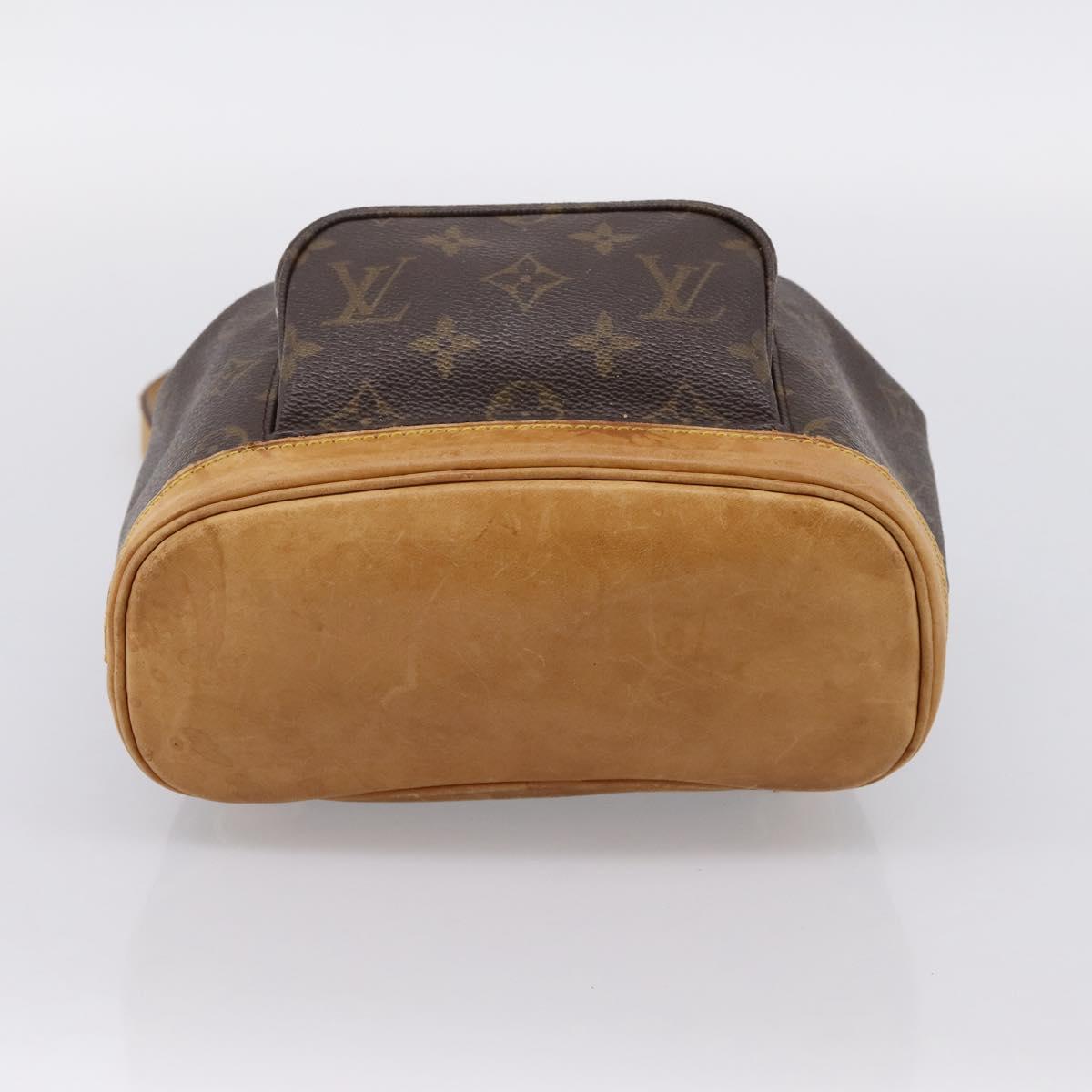 LOUIS VUITTON Monogram Montsouris PM Backpack M51137 LV Auth ka6277