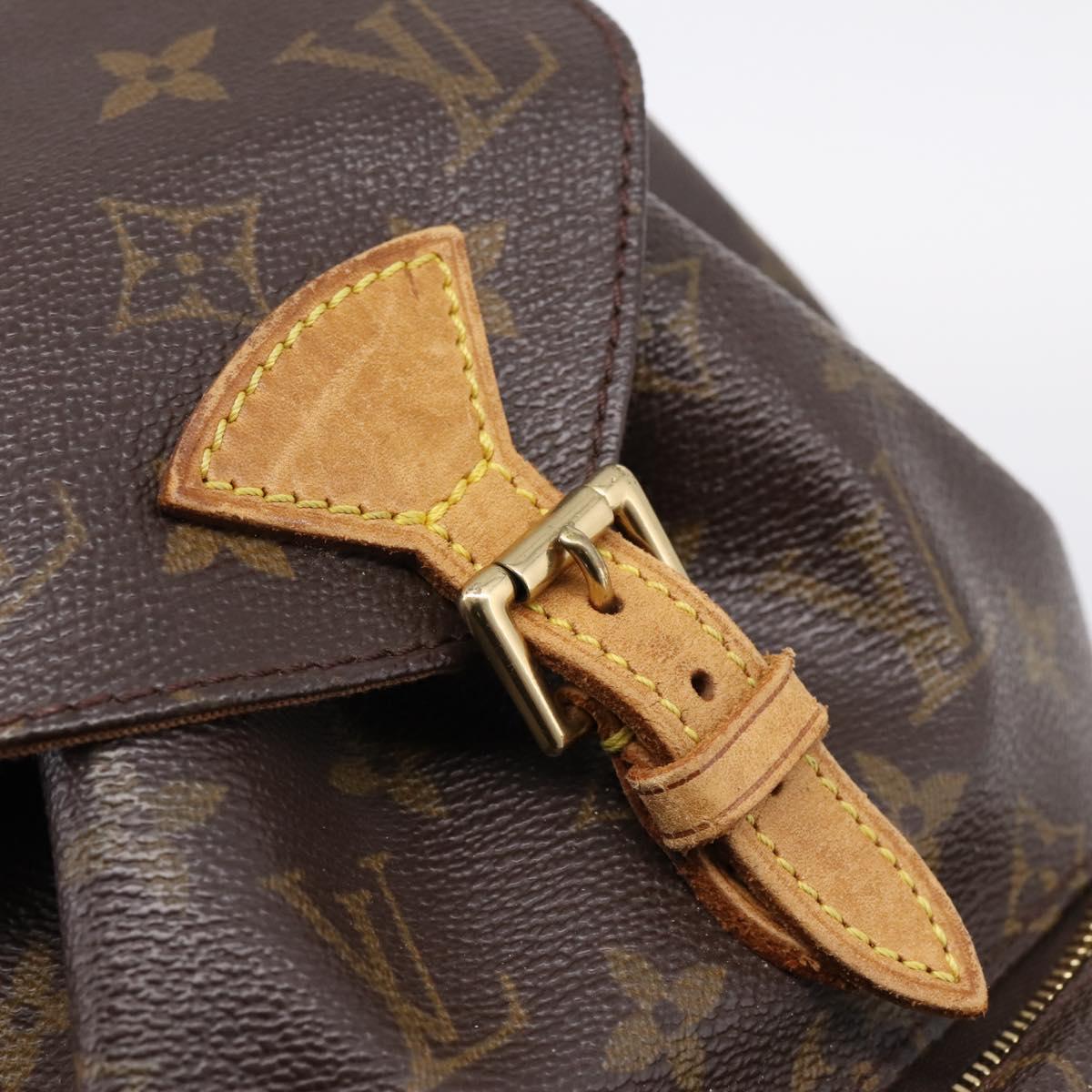 LOUIS VUITTON Monogram Montsouris PM Backpack M51137 LV Auth ka6277