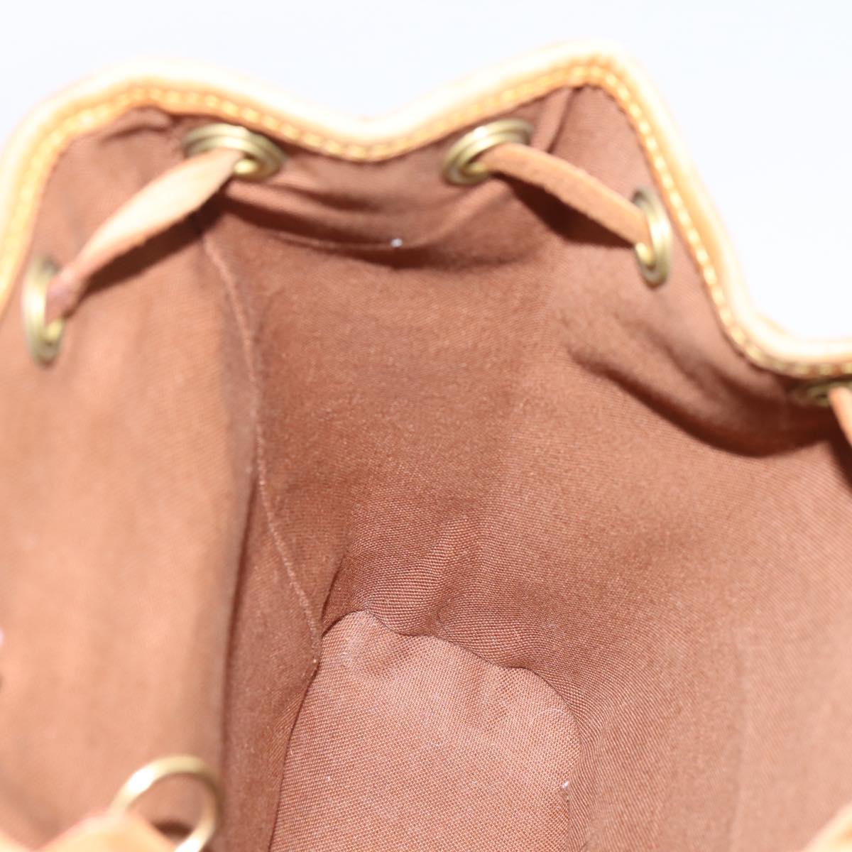 LOUIS VUITTON Monogram Montsouris PM Backpack M51137 LV Auth ka6277