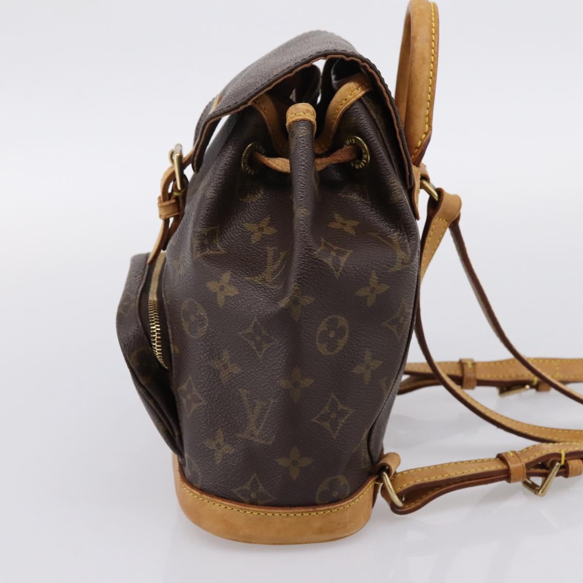 LOUIS VUITTON Monogram Montsouris PM Backpack M51137 LV Auth ka6277