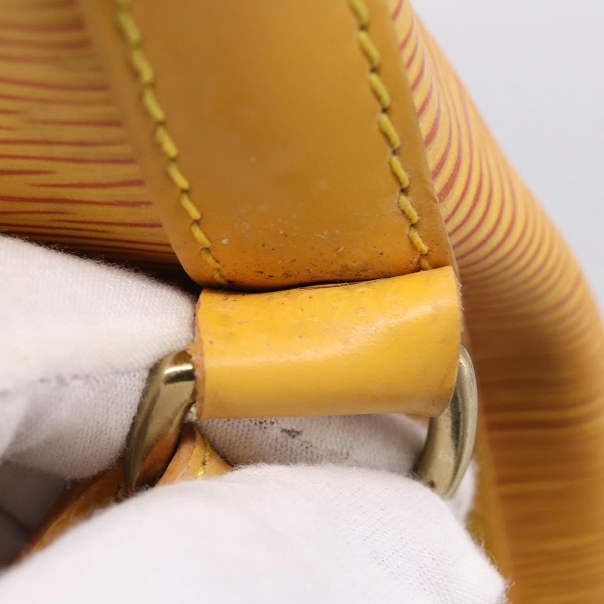 LOUIS VUITTON Epi Noe Shoulder Bag Tassili Yellow M44009 LV Auth ka6279