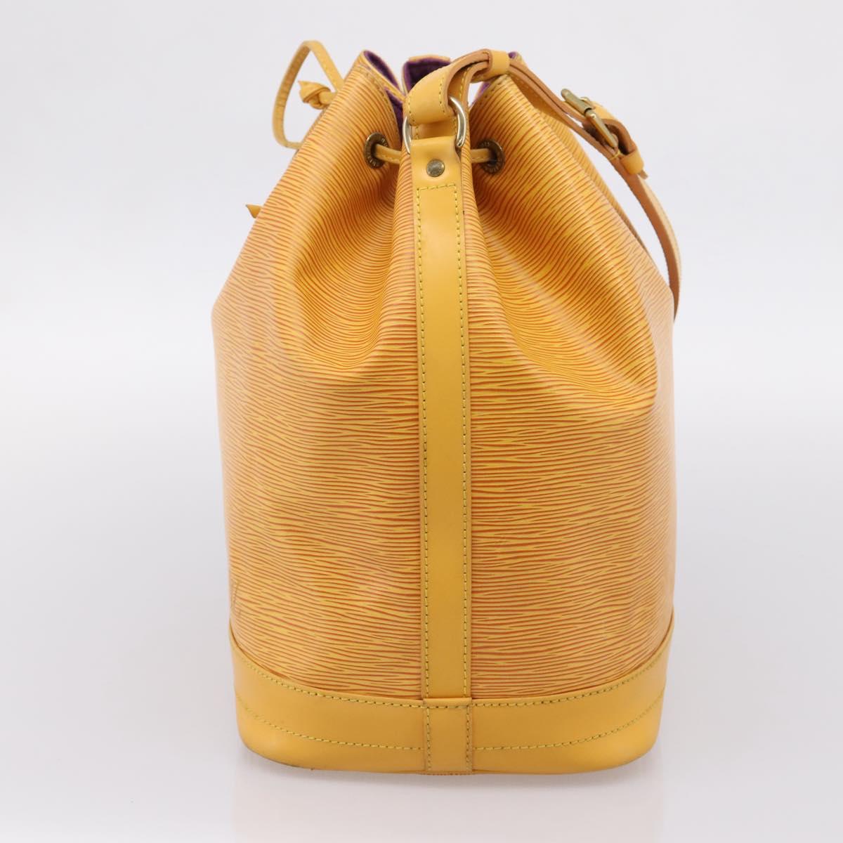 LOUIS VUITTON Epi Noe Shoulder Bag Tassili Yellow M44009 LV Auth ka6279