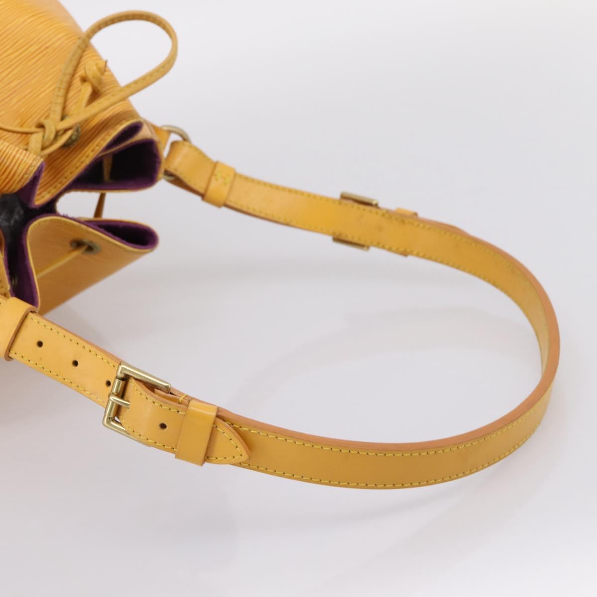 LOUIS VUITTON Epi Noe Shoulder Bag Tassili Yellow M44009 LV Auth ka6279