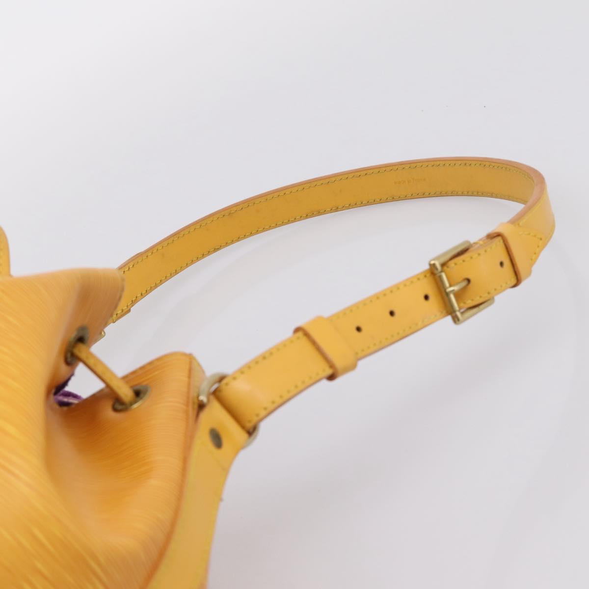 LOUIS VUITTON Epi Noe Shoulder Bag Tassili Yellow M44009 LV Auth ka6279