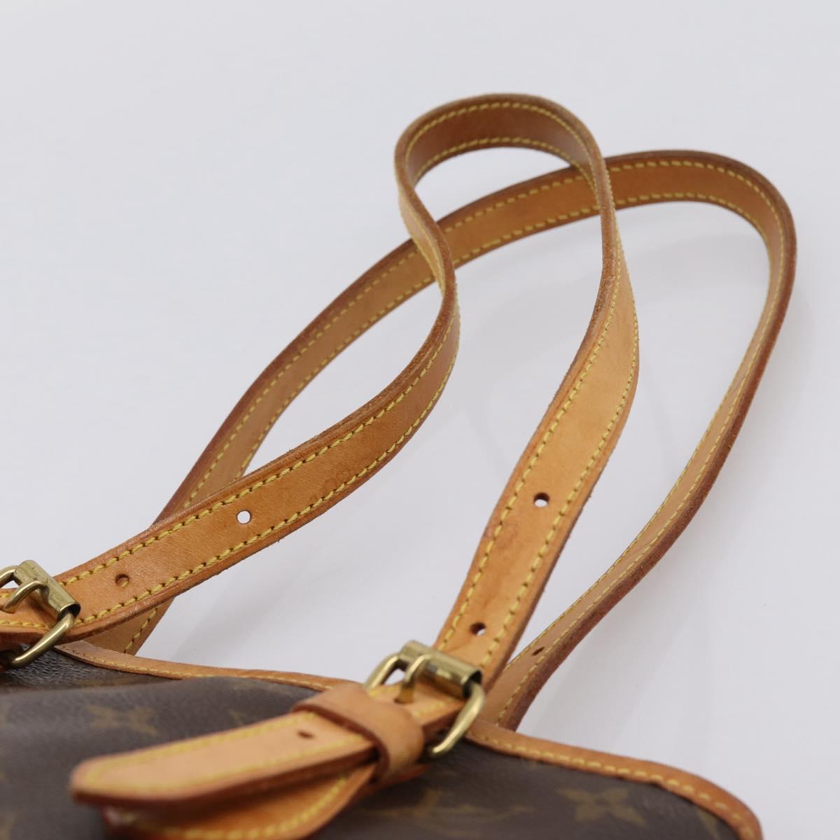 LOUIS VUITTON Monogram Bucket PM Shoulder Bag M42238 LV Auth ka6280