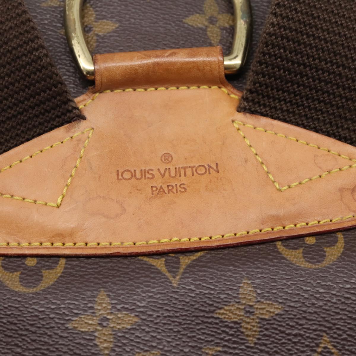 LOUIS VUITTON Monogram Montsouris GM Backpack M51135 LV Auth ka6288