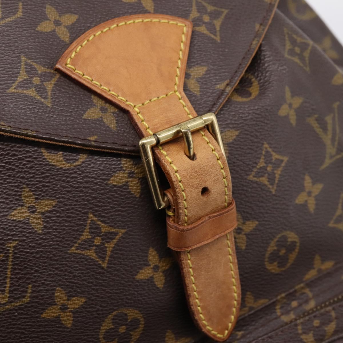 LOUIS VUITTON Monogram Montsouris GM Backpack M51135 LV Auth ka6288