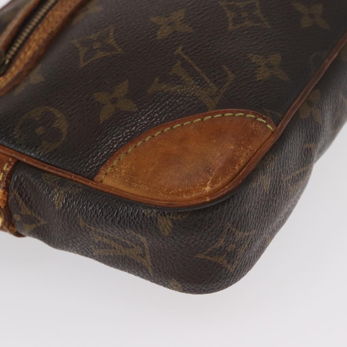 LOUIS VUITTON Monogram Marly Dragonne GM Clutch Bag M51825 LV Auth ka629