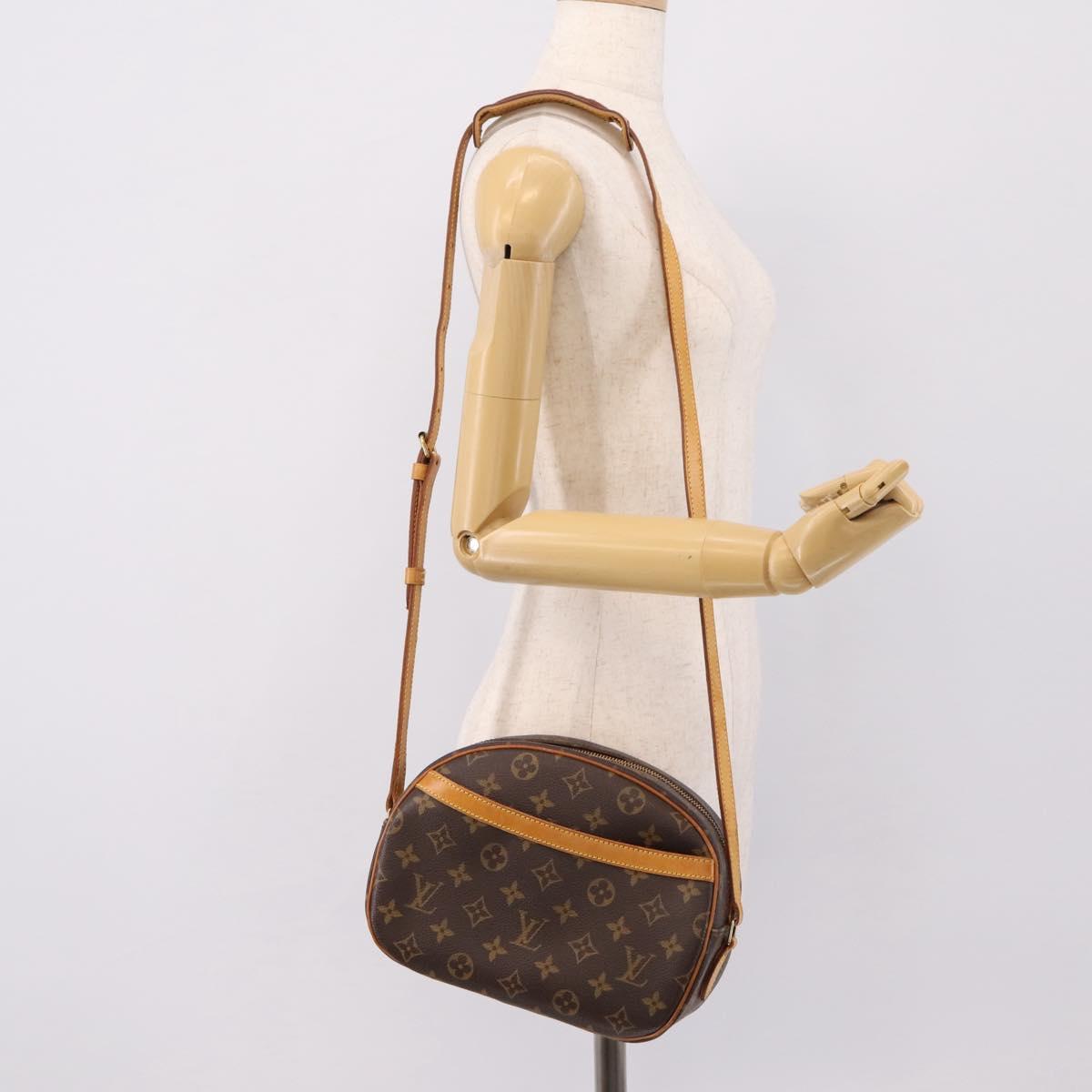LOUIS VUITTON Monogram Blois Shoulder Bag M51221 LV Auth ka6293V