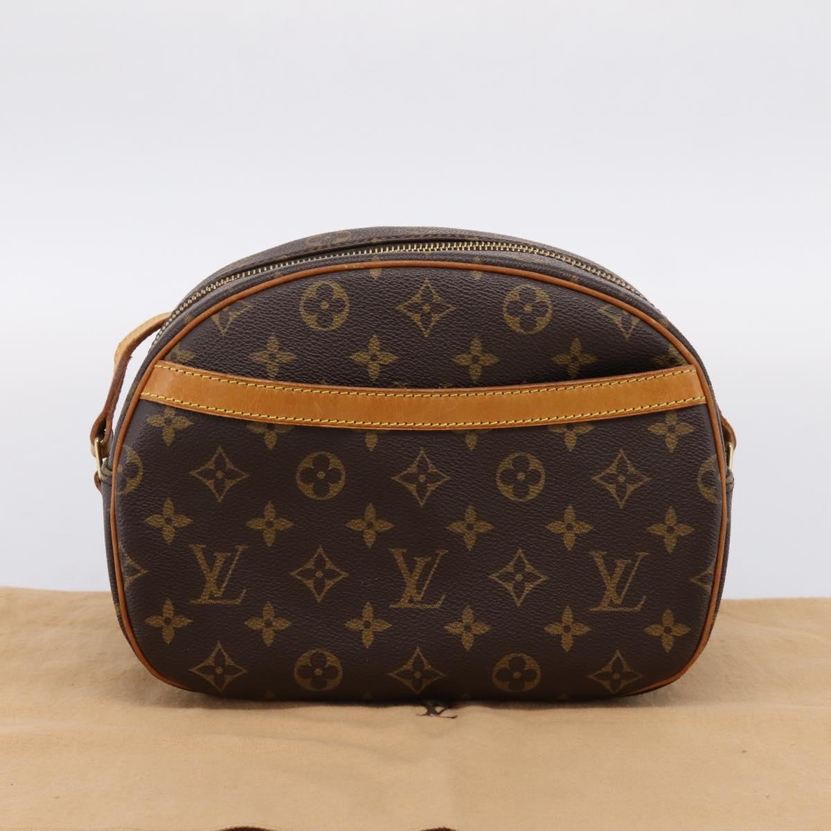 LOUIS VUITTON Monogram Blois Shoulder Bag M51221 LV Auth ka6293V