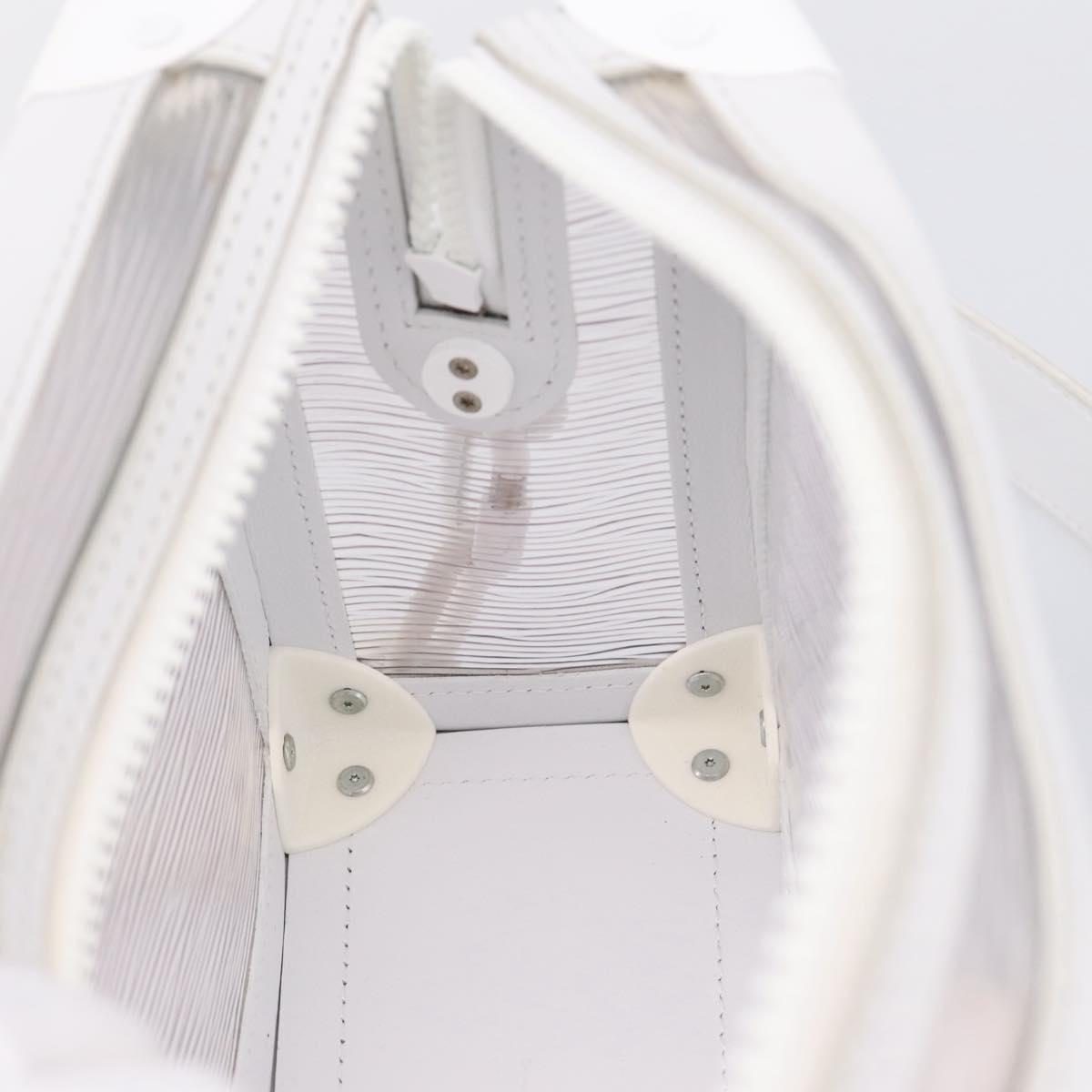 LOUIS VUITTON Epi Plage Soft Trunk Shoulder Bag Clear M55602 LV Auth ka6296V