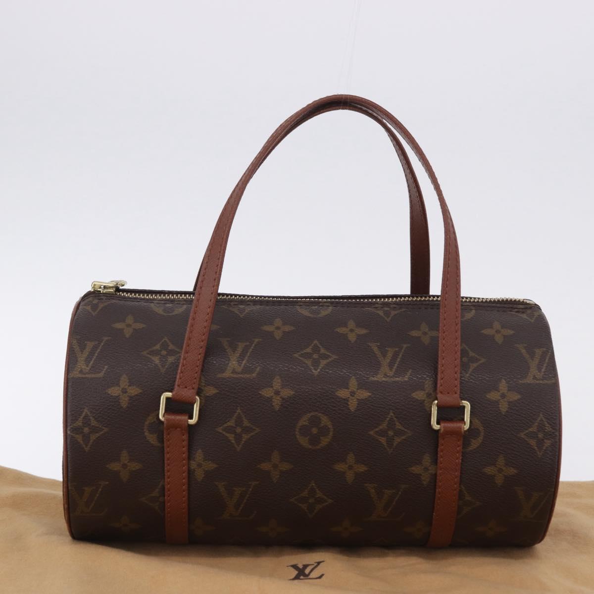LOUIS VUITTON Monogram Papillon 26 Hand Bag Vintage M51366 LV Auth ka6297V