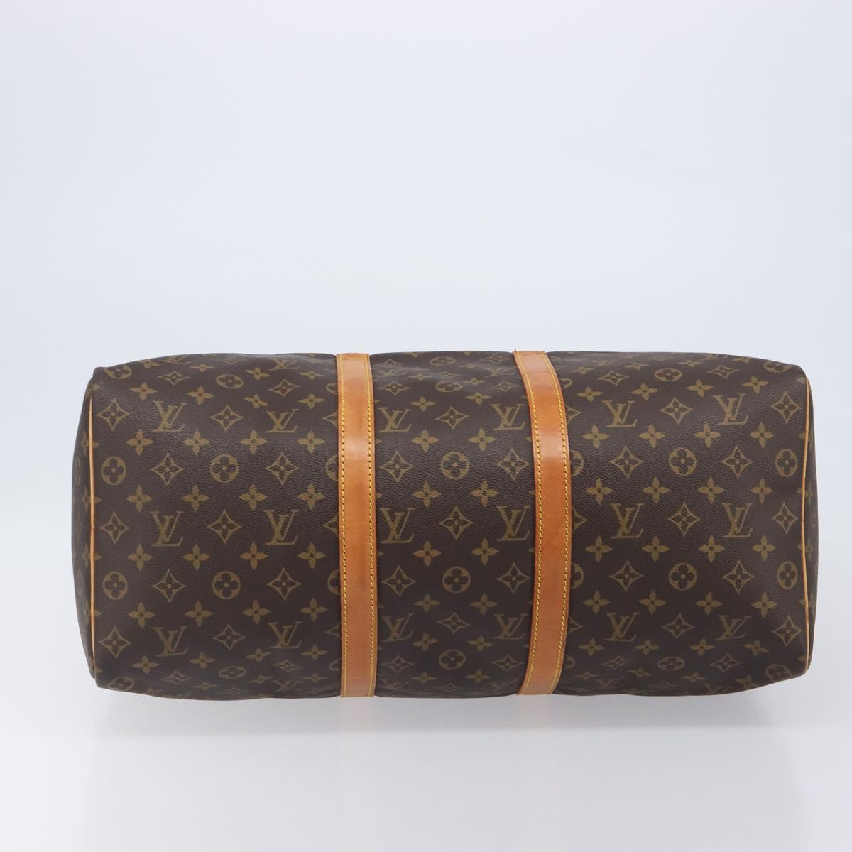 LOUIS VUITTON Monogram Keepall 50 Boston Bag M41426 LV Auth ka6302