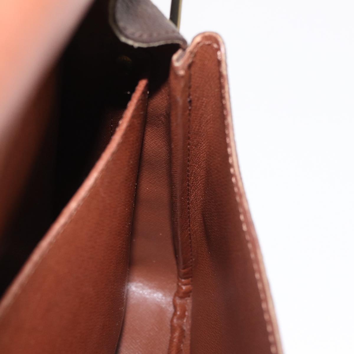 LOUIS VUITTON Monogram Cartouchiere GM Shoulder Bag M51252 LV Auth ka6303