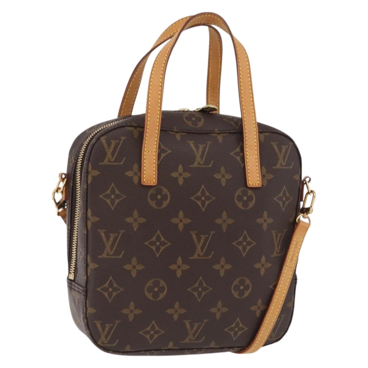 LOUIS VUITTON Monogram Spontini Hand Bag M47500 LV Auth ka6307V