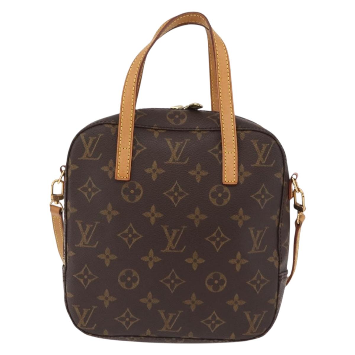 LOUIS VUITTON Monogram Spontini Hand Bag M47500 LV Auth ka6307V