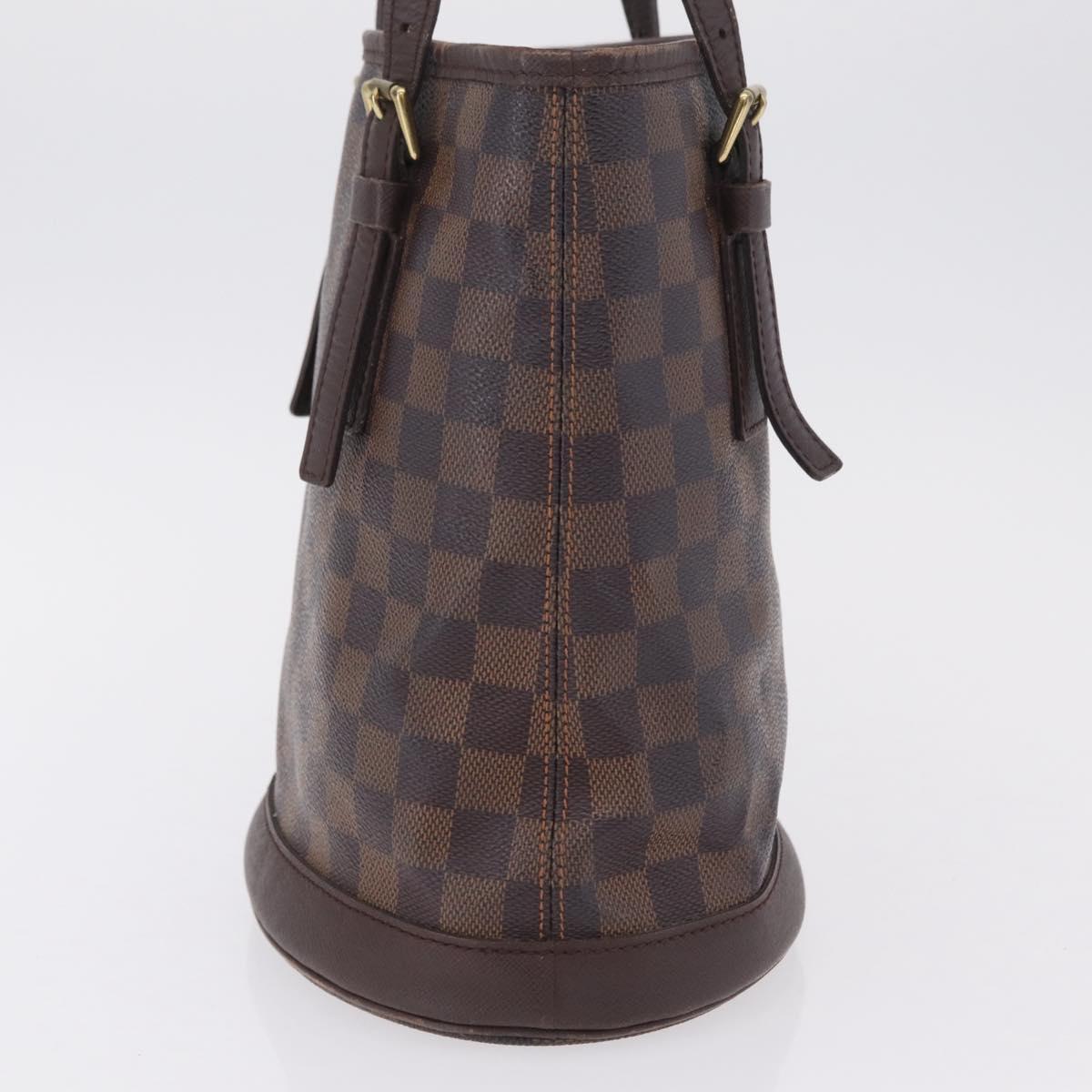 LOUIS VUITTON Damier Ebene Marais Shoulder Bag N42240 LV Auth ka6310