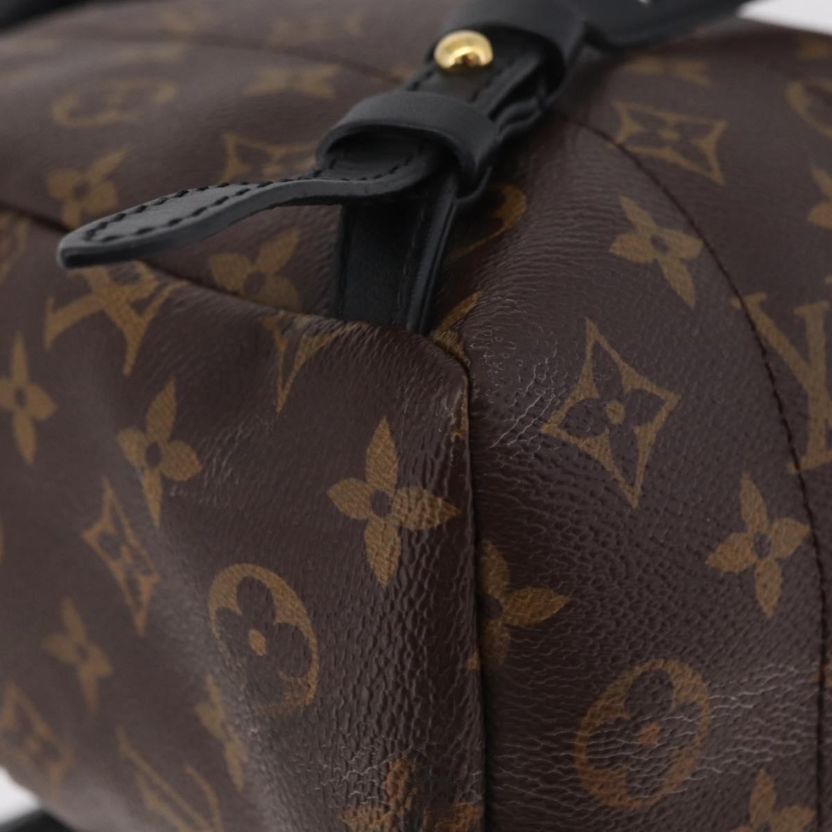 LOUIS VUITTON Monogram Reverse Palm Springs PM Backpack M43116 LV Auth ka6320V