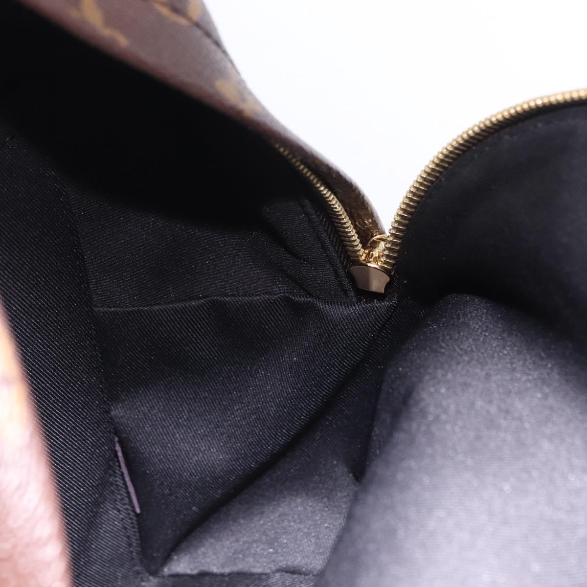 LOUIS VUITTON Monogram Reverse Palm Springs PM Backpack M43116 LV Auth ka6320V