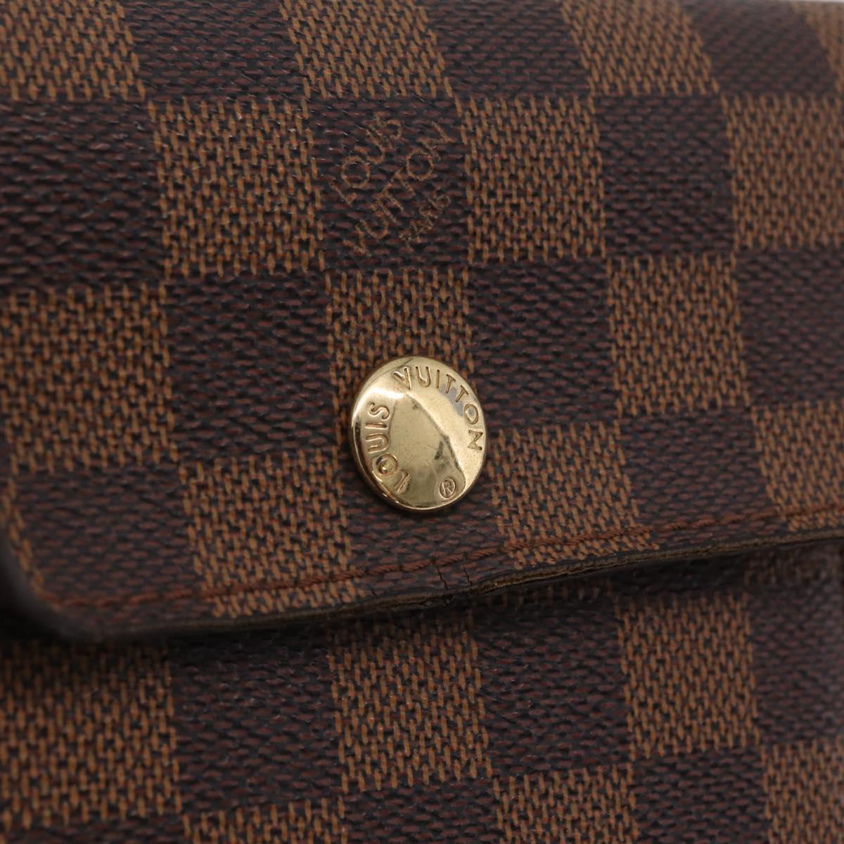 LOUIS VUITTON Damier Ebene Pimlico Shoulder Bag N45272 LV Auth ka6330