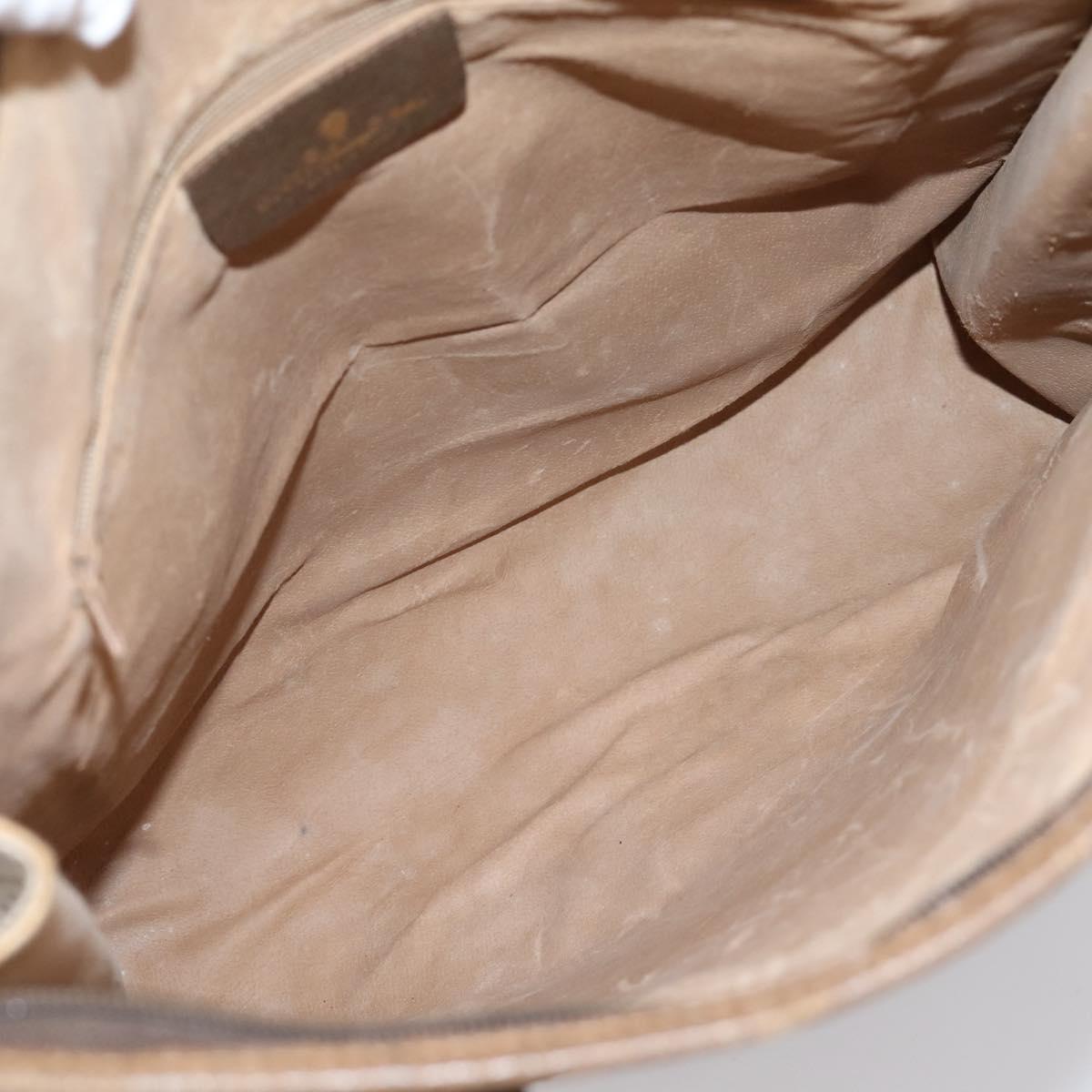 GUCCI GG Supreme Web Sherry Line Tote Bag PVC Beige Gold 89 02 092 Auth ka6331