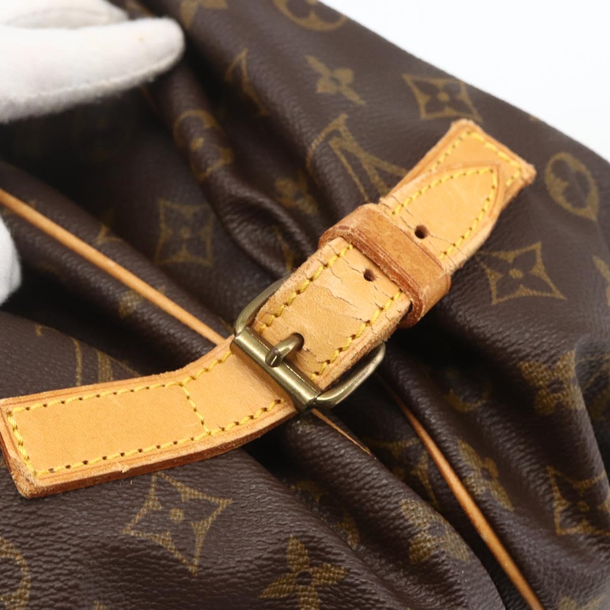 LOUIS VUITTON Monogram Saumur 35 Shoulder Bag M42254 LV Auth ka635