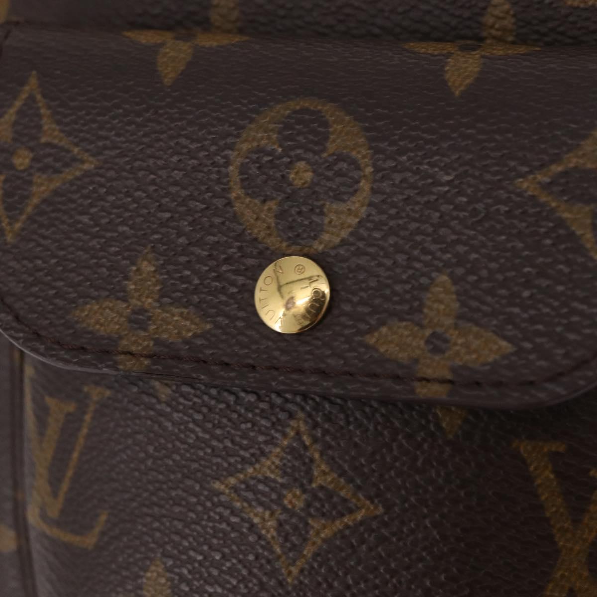 LOUIS VUITTON Monogram Partition Pouch M51901 LV Auth ka6351