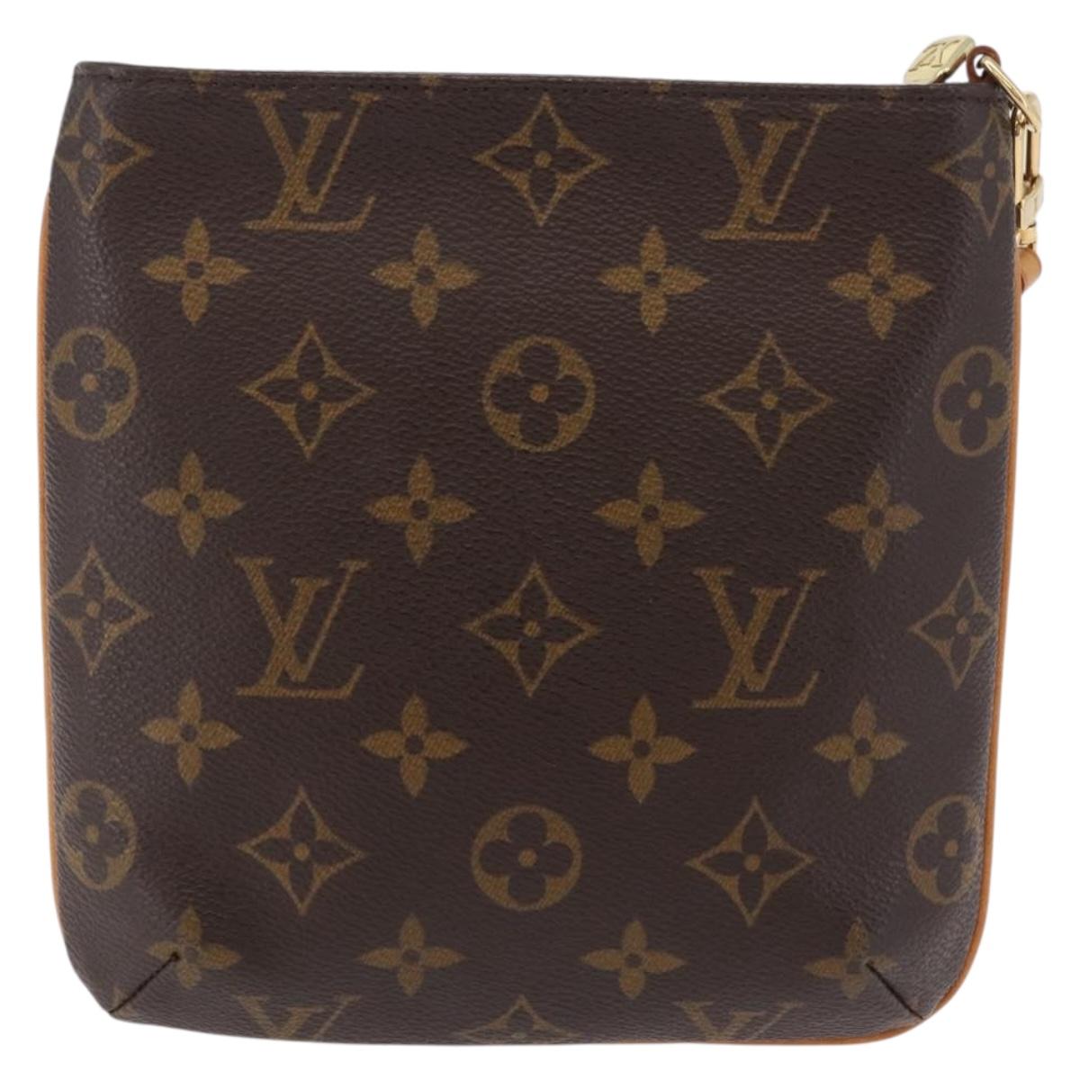 LOUIS VUITTON Monogram Partition Pouch M51901 LV Auth ka6351