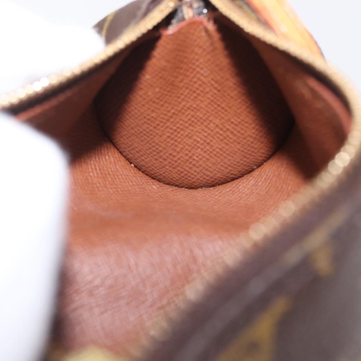 LOUIS VUITTON Monogram Papillon Pouch LV Auth ka6359