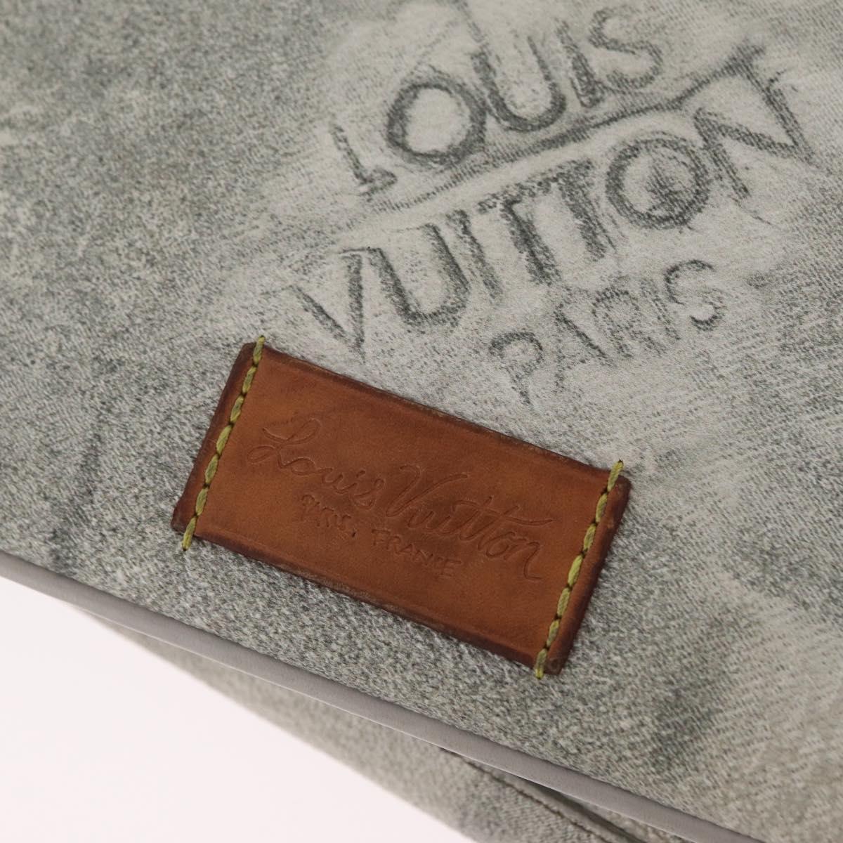 LOUIS VUITTON Damier Salt Trio Messenger Bag White N50068 LV Auth ka6360