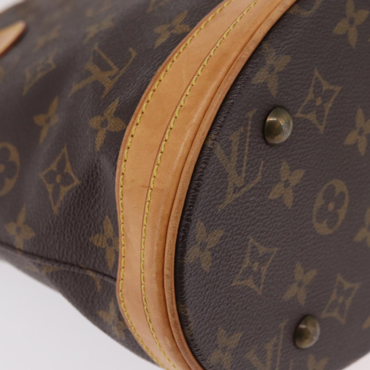 LOUIS VUITTON Monogram Bucket PM Shoulder Bag M42238 LV Auth ka6361