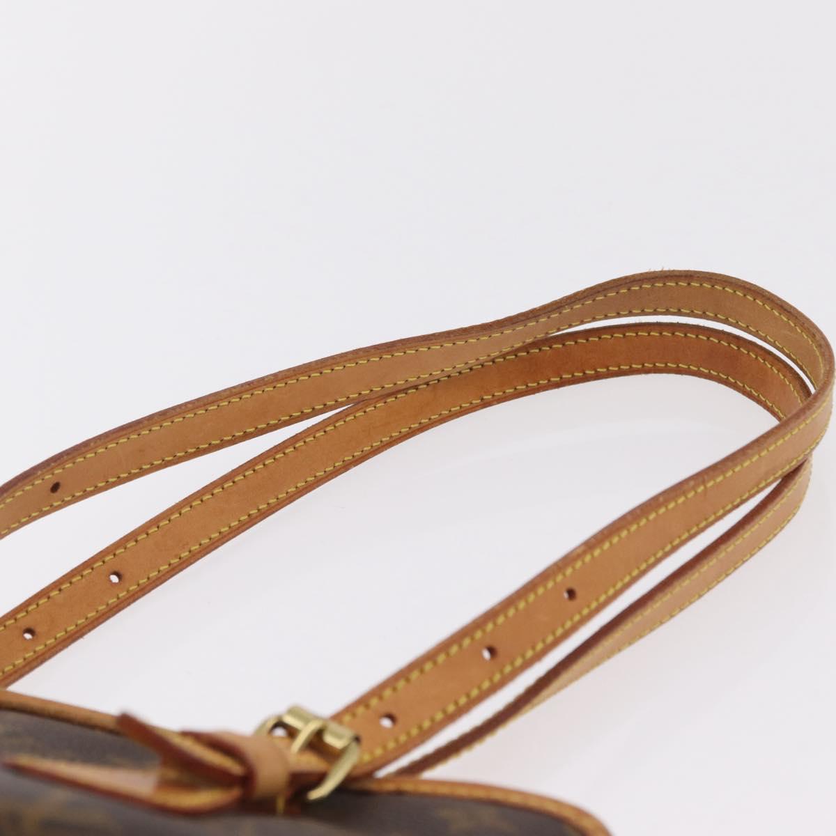 LOUIS VUITTON Monogram Bucket PM Shoulder Bag M42238 LV Auth ka6361