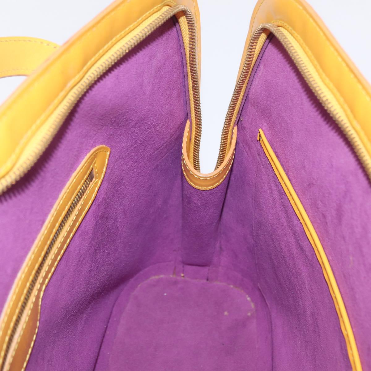 LOUIS VUITTON Epi Lussac Shoulder Bag Yellow M52289 LV Auth ka6366