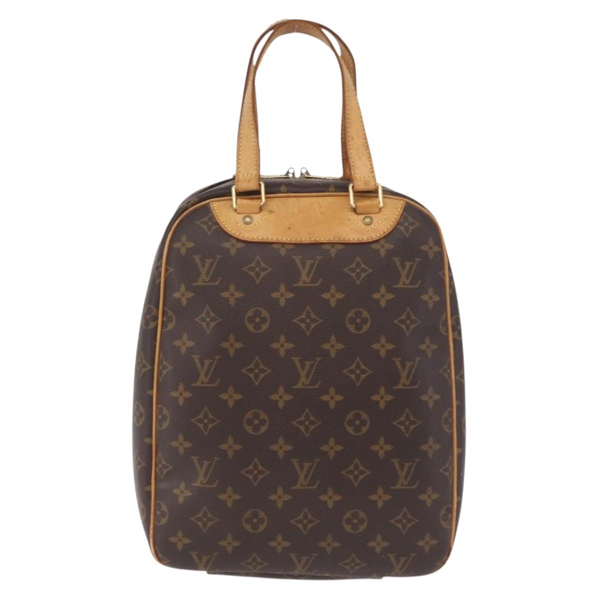 LOUIS VUITTON Monogram Excursion Hand Bag M41450 LV Auth ka6367
