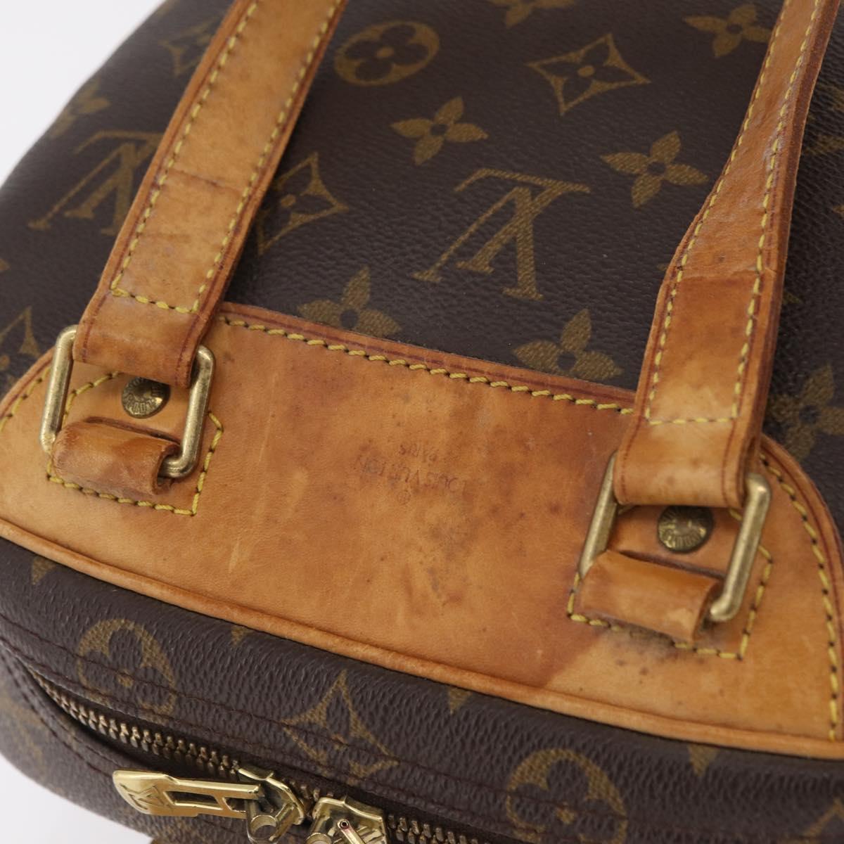 LOUIS VUITTON Monogram Excursion Hand Bag M41450 LV Auth ka6367