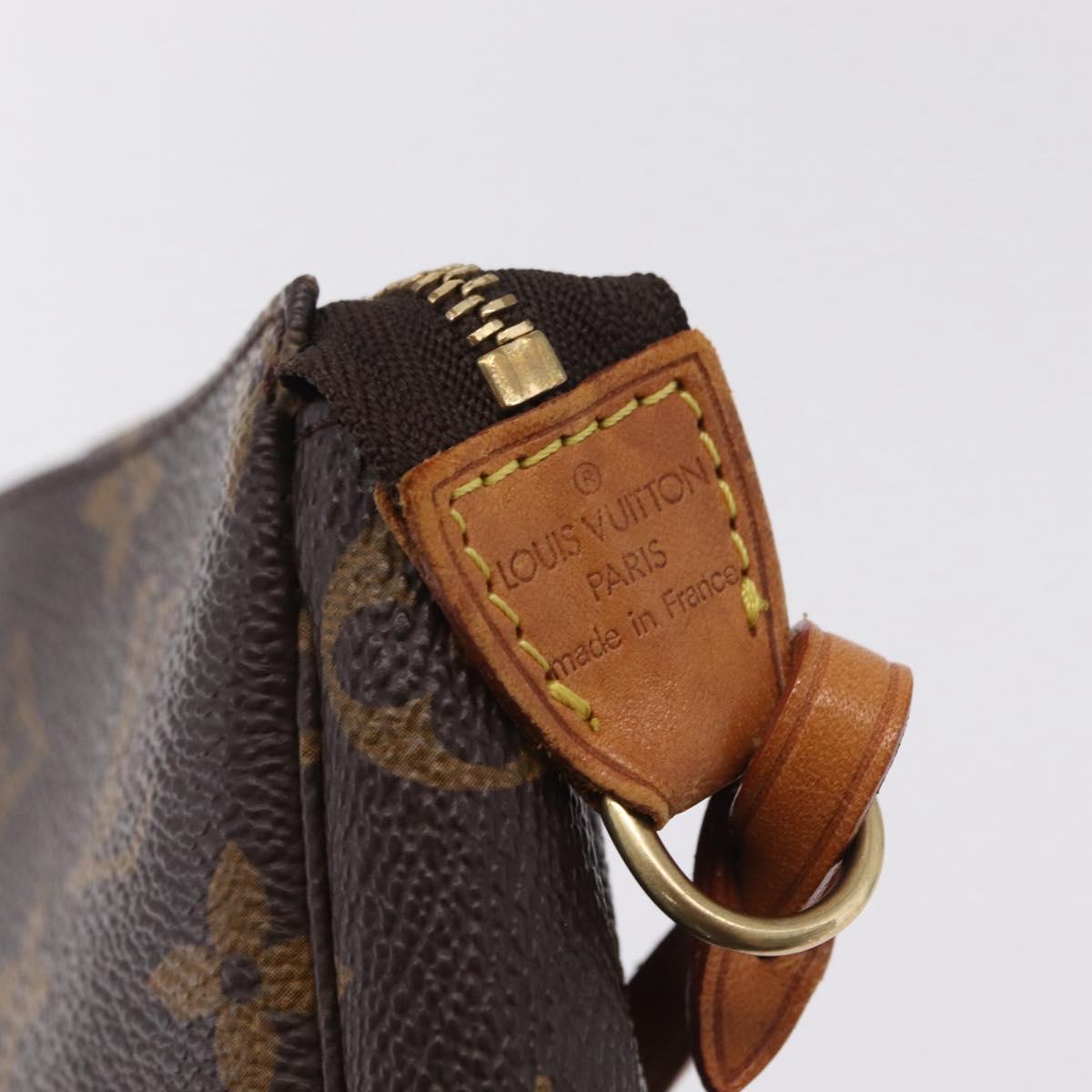 LOUIS VUITTON Monogram Pochette Accessoires Pouch M51980 LV Auth ka6368
