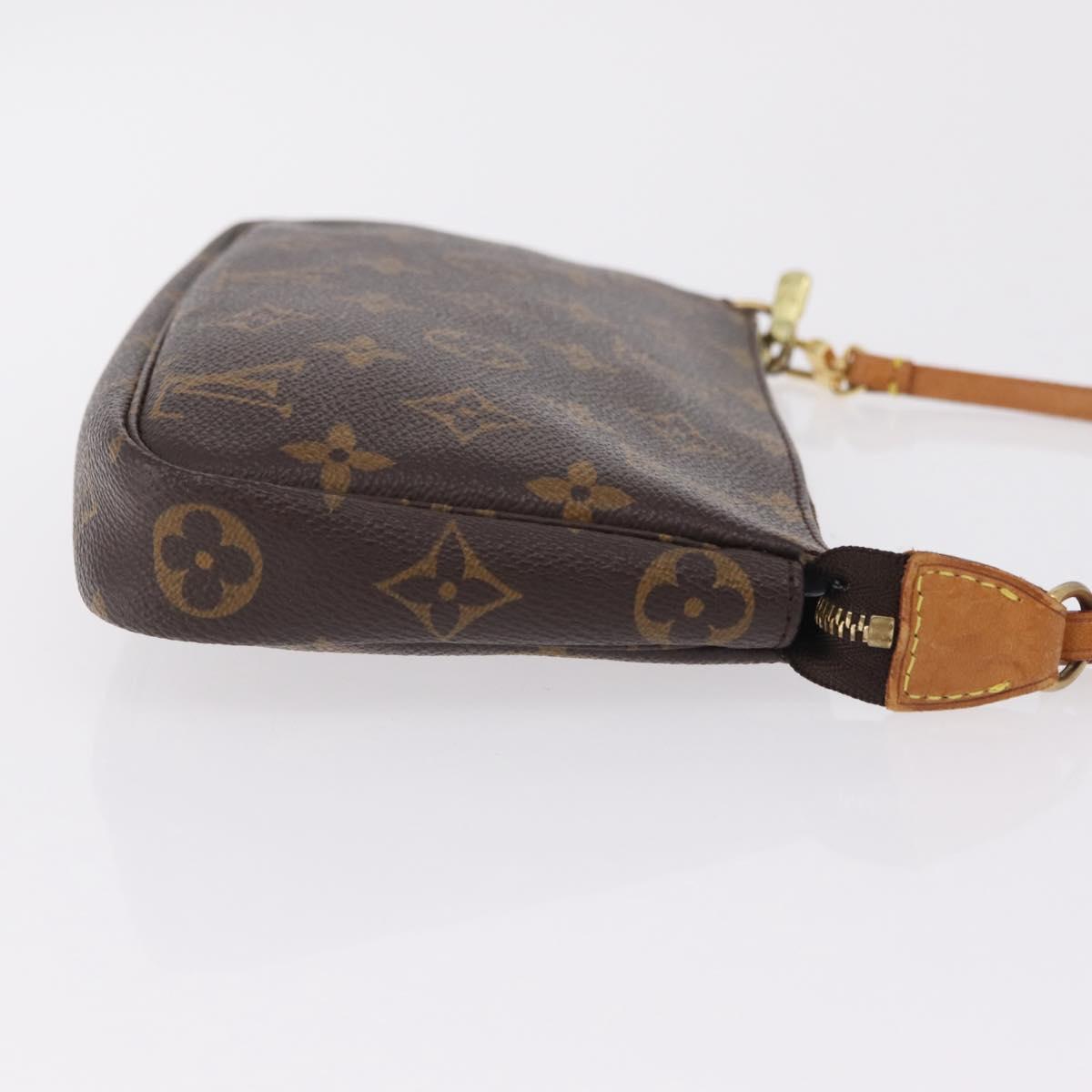 LOUIS VUITTON Monogram Pochette Accessoires Pouch M51980 LV Auth ka6368
