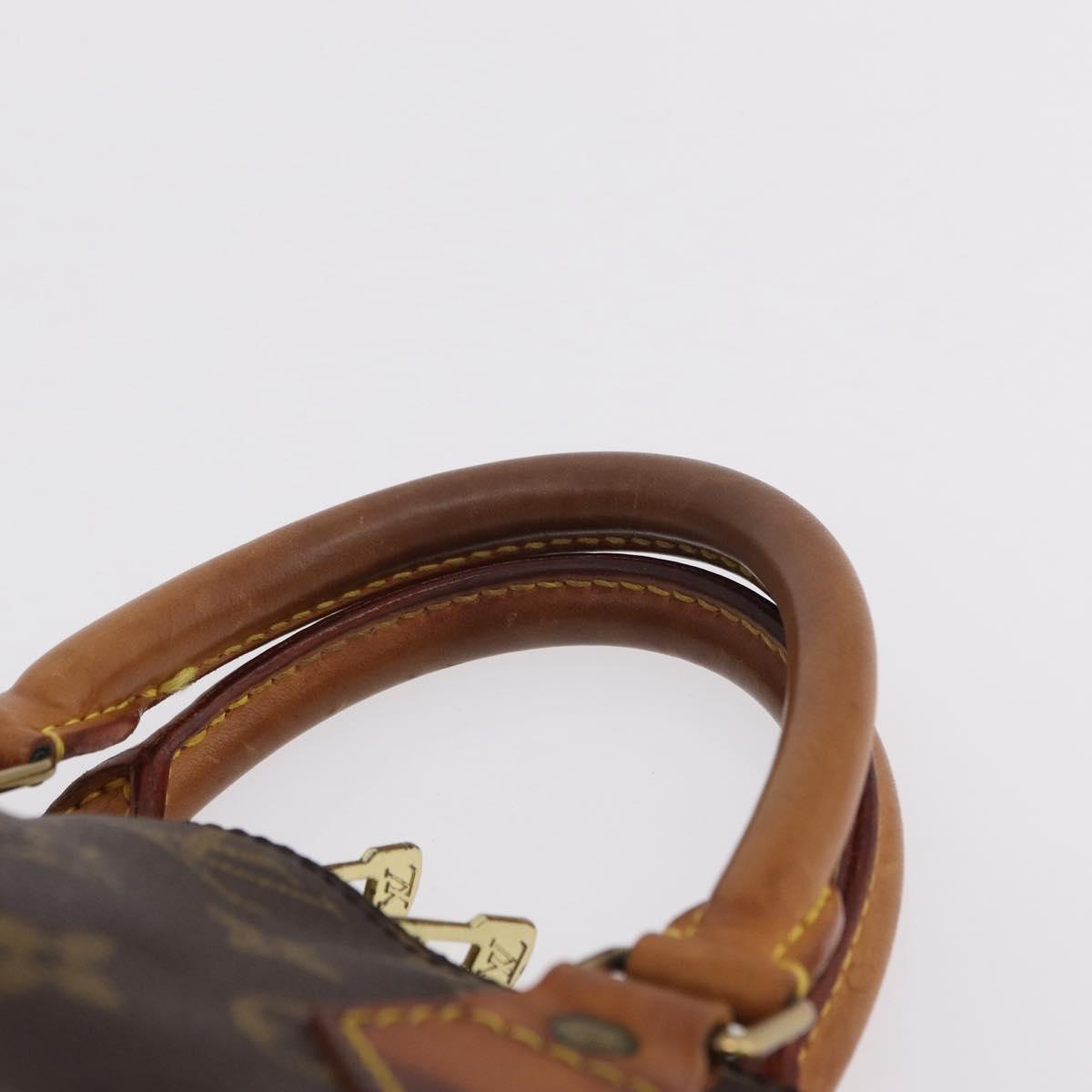 LOUIS VUITTON Monogram Alma Hand Bag M51130 LV Auth ka6371