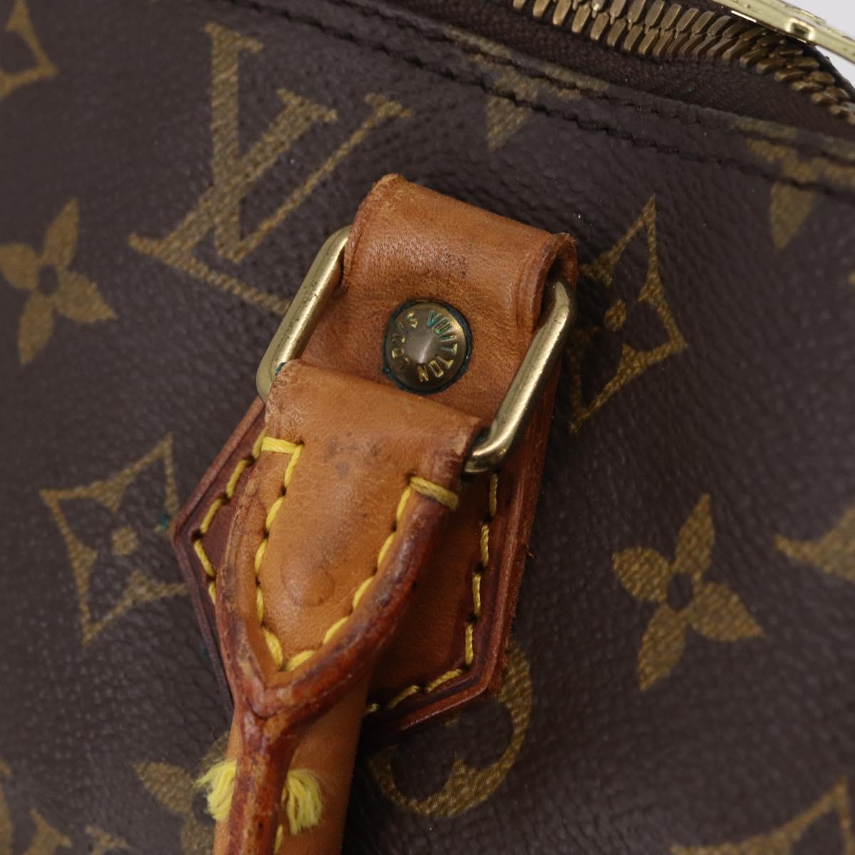 LOUIS VUITTON Monogram Alma Hand Bag M51130 LV Auth ka6371