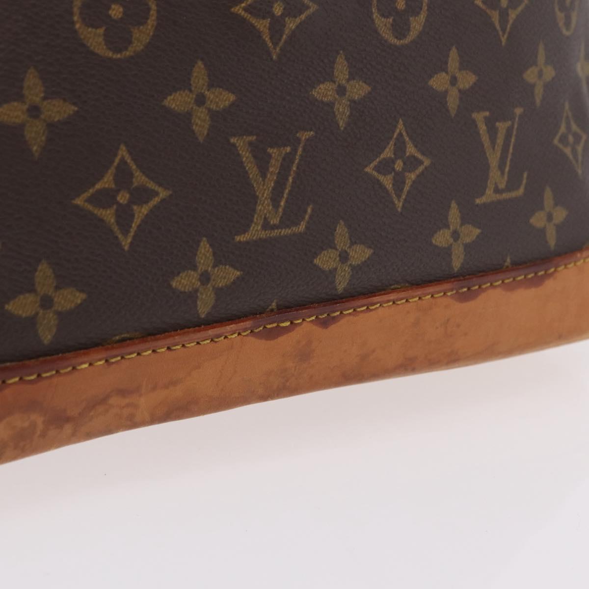 LOUIS VUITTON Monogram Alma Hand Bag M51130 LV Auth ka6371