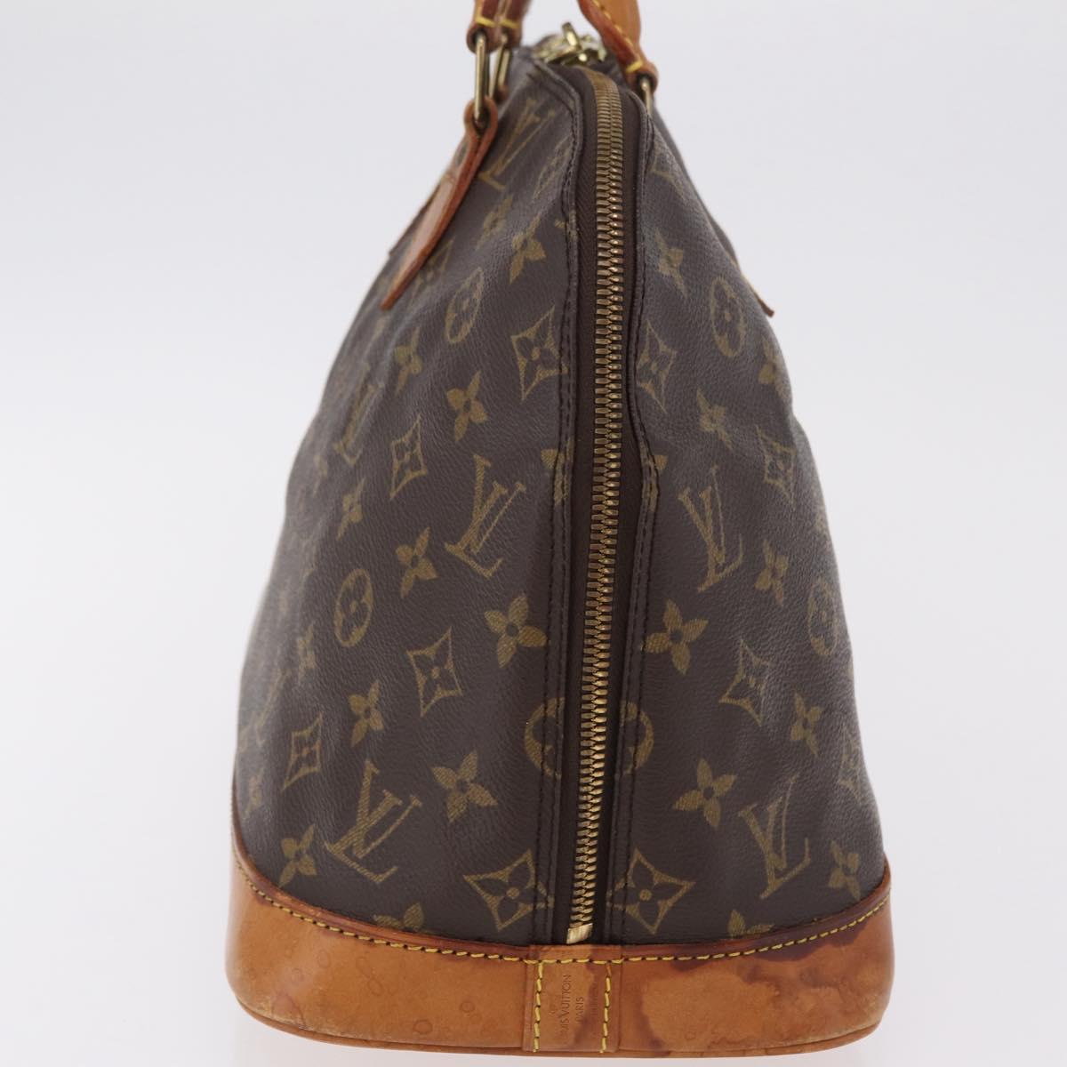 LOUIS VUITTON Monogram Alma Hand Bag M51130 LV Auth ka6371