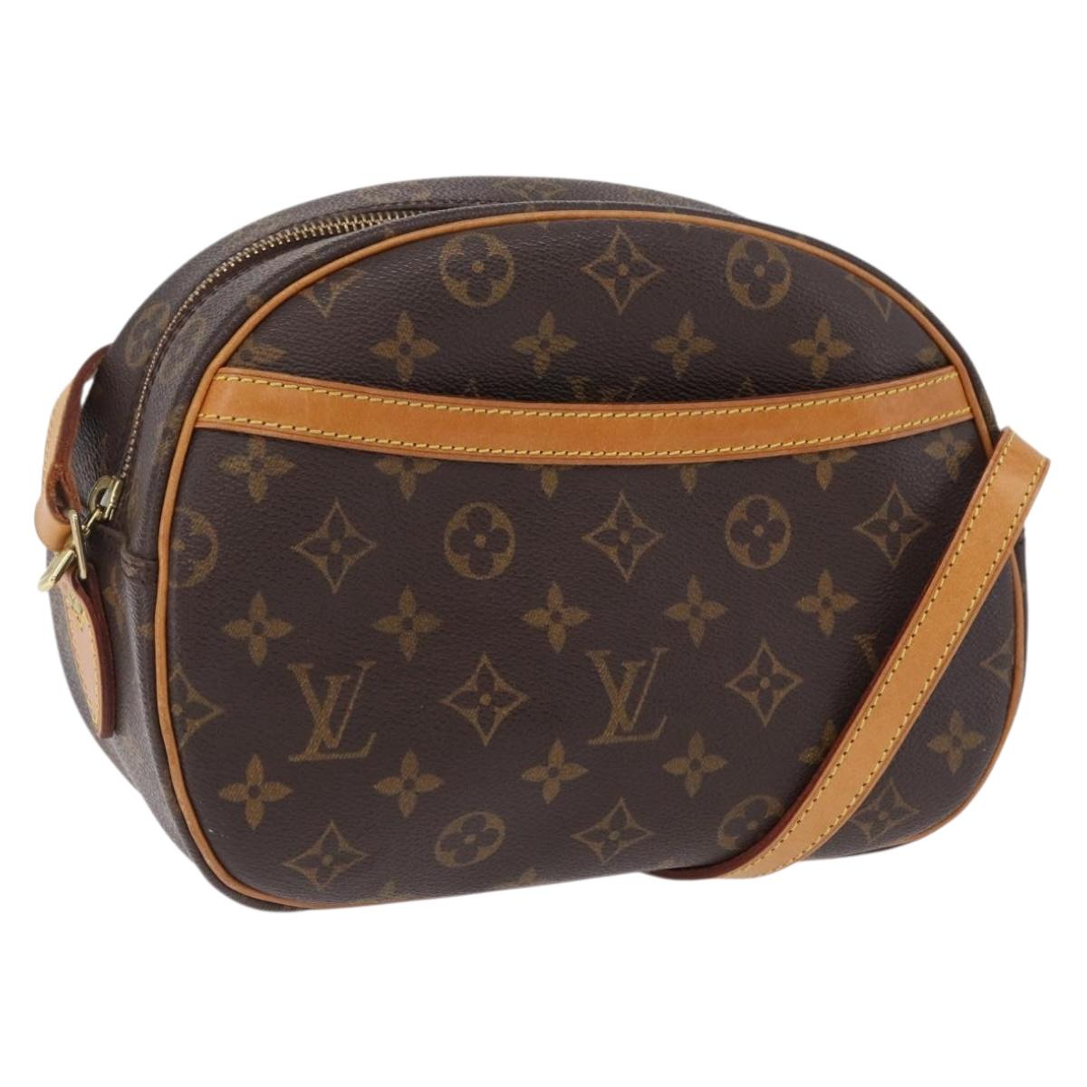 LOUIS VUITTON Monogram Blois Shoulder Bag M51221 LV Auth ka6372A