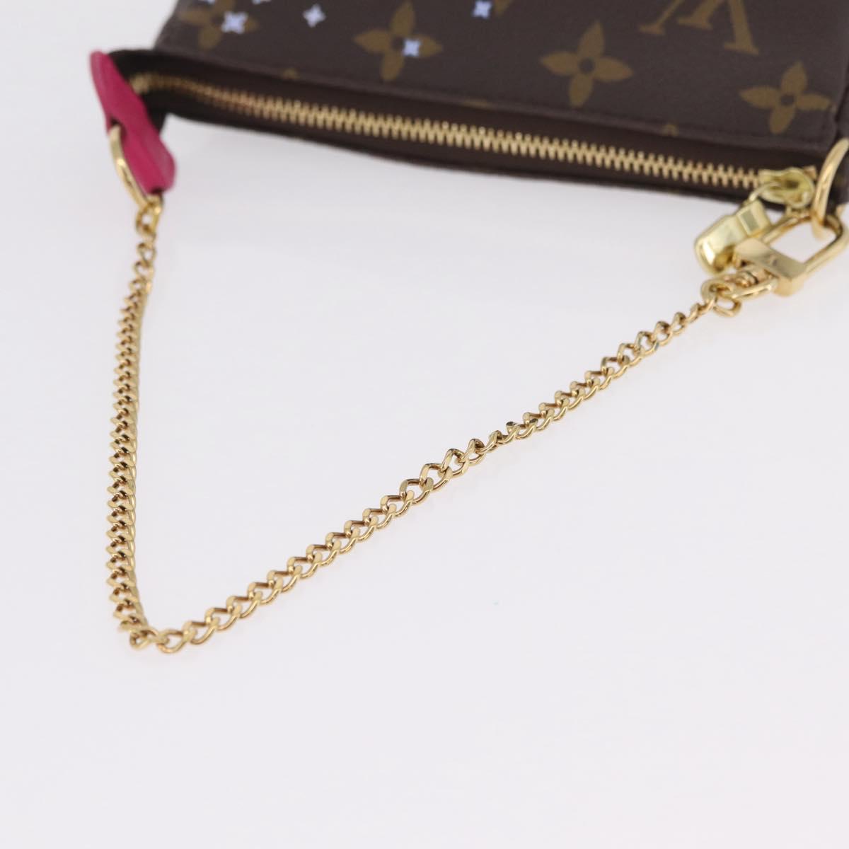 LOUIS VUITTON Ski Bear Mini Pochette Accessoires Pouch M67769 LV Auth ka6379M